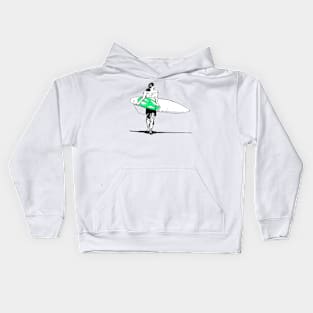 Surfing gift idea Kids Hoodie